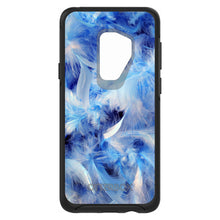 DistinctInk™ OtterBox Symmetry Series Case for Apple iPhone / Samsung Galaxy / Google Pixel - Blue Feathers