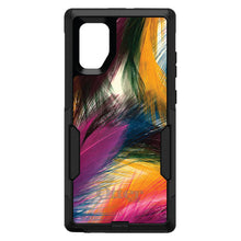 DistinctInk™ OtterBox Commuter Series Case for Apple iPhone or Samsung Galaxy - Multi Color Feathers