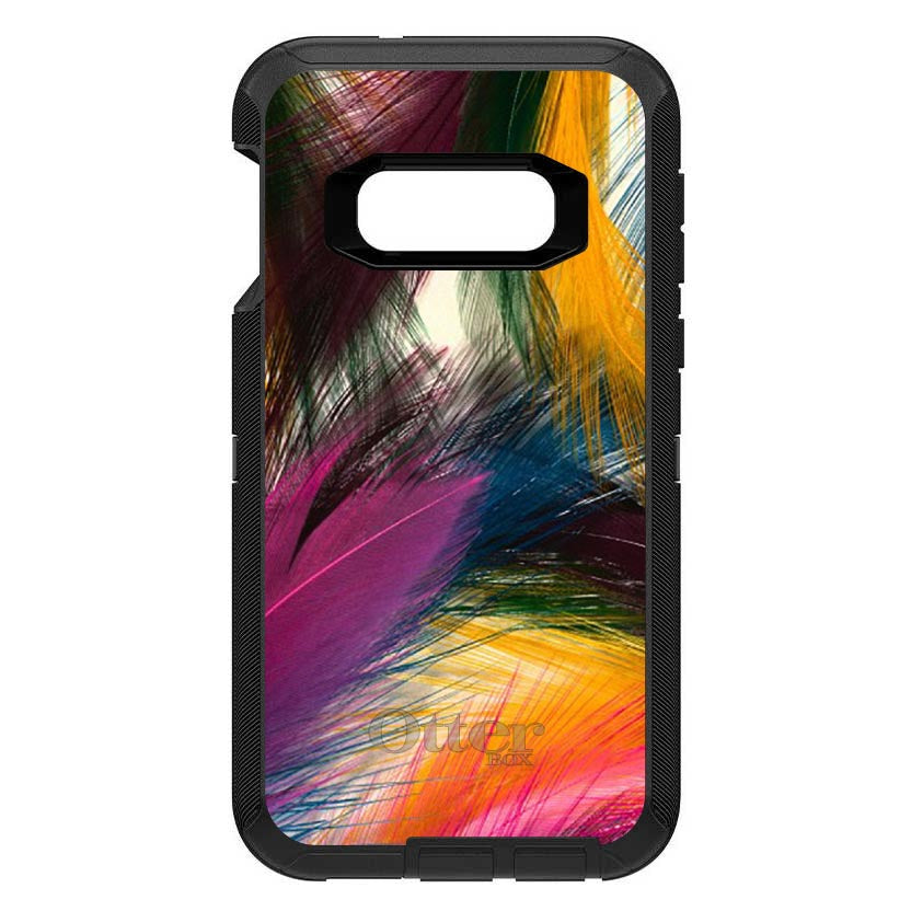 Multi Color Feathers OtterBox Defender Case for iPhone & Galaxy, view 10