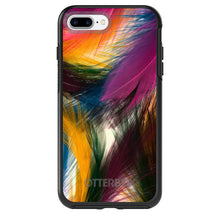 DistinctInk™ OtterBox Symmetry Series Case for Apple iPhone / Samsung Galaxy / Google Pixel - Multi Color Feathers