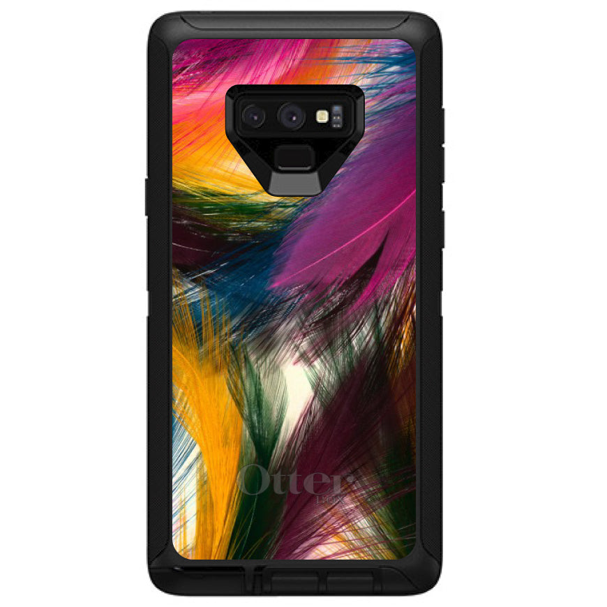 Multi Color Feathers OtterBox Defender Case for iPhone & Galaxy, view 16