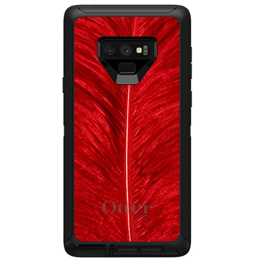 Red Feather Texture OtterBox Defender Case for iPhone & Galaxy, view 16