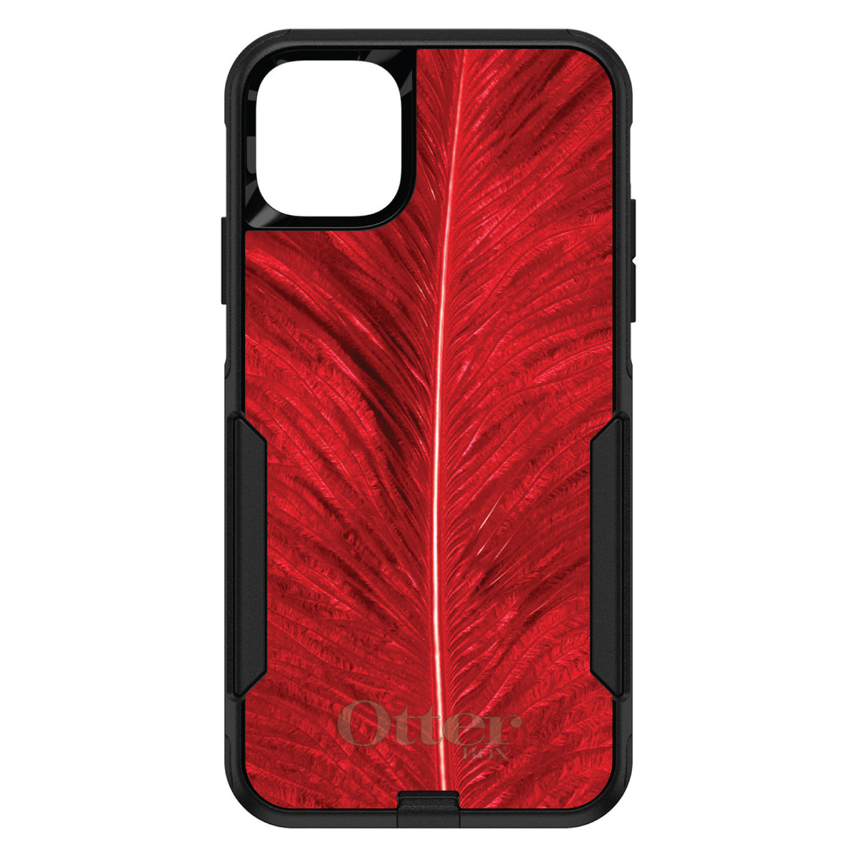 Red Feather Texture OtterBox Commuter Case for iPhone & Galaxy, view 2