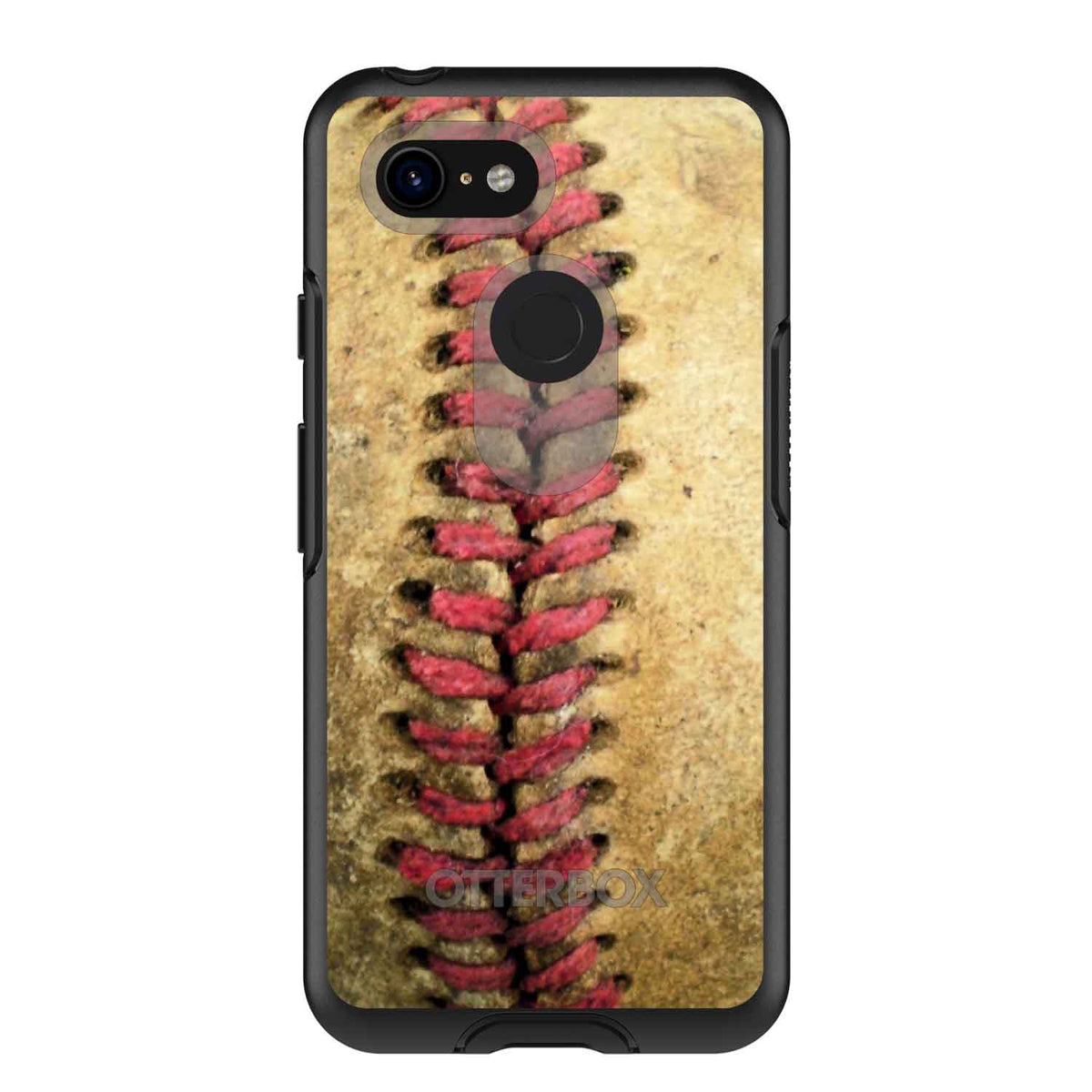 Old Baseball Stitch OtterBox Symmetry Case for iPhone & Galaxy, view 15