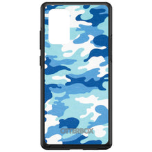 DistinctInk™ OtterBox Symmetry Series Case for Apple iPhone / Samsung Galaxy / Google Pixel - Blue White Camouflage
