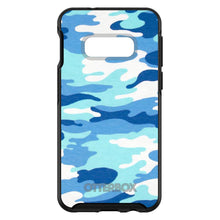 DistinctInk™ OtterBox Symmetry Series Case for Apple iPhone / Samsung Galaxy / Google Pixel - Blue White Camouflage