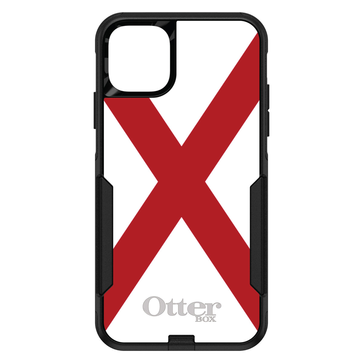 Alabama State Flag OtterBox Commuter Case for iPhone & Galaxy, view 2