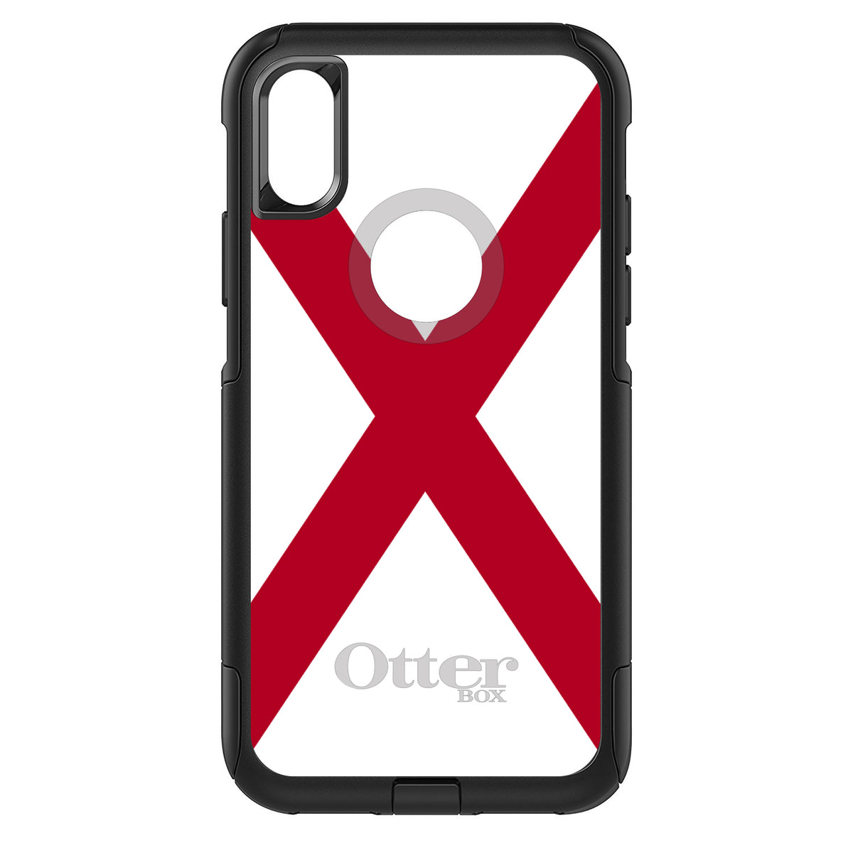 Alabama State Flag OtterBox Commuter Case for iPhone & Galaxy, view 3