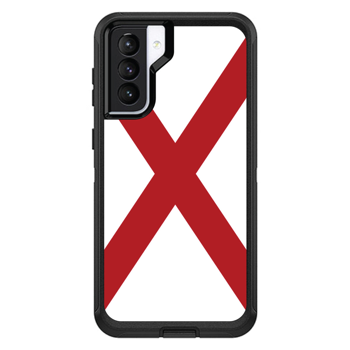 Alabama State Flag OtterBox Defender Case for iPhone & Galaxy, view 5