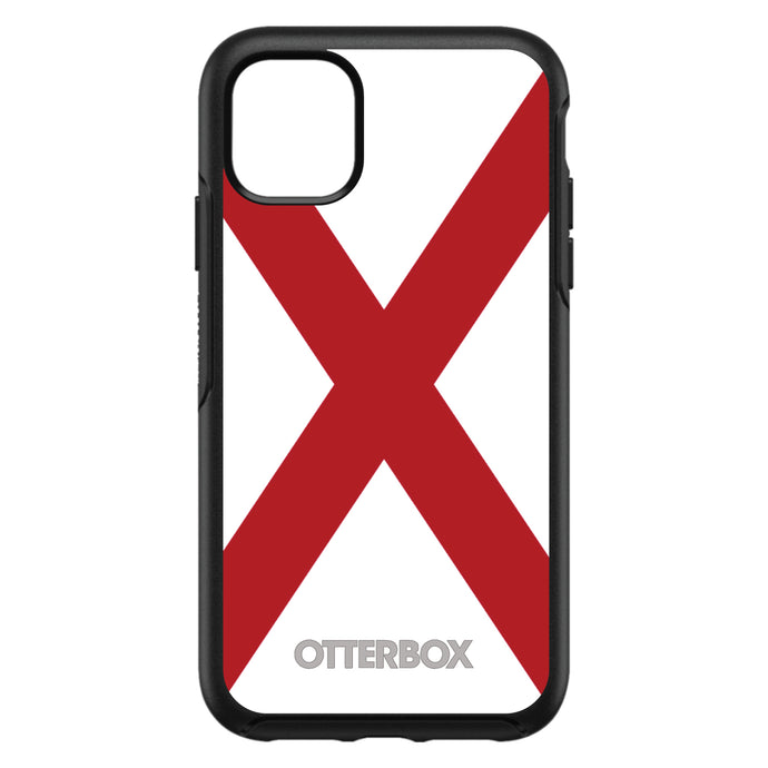 DistinctInk™ OtterBox Symmetry Series Case for Apple iPhone / Samsung Galaxy / Google Pixel - Alabama State Flag