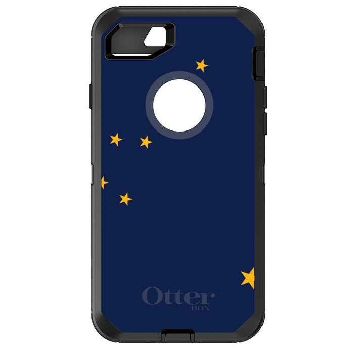 DistinctInk™ OtterBox Defender Series Case for Apple iPhone / Samsung Galaxy / Google Pixel - Alaska State Flag