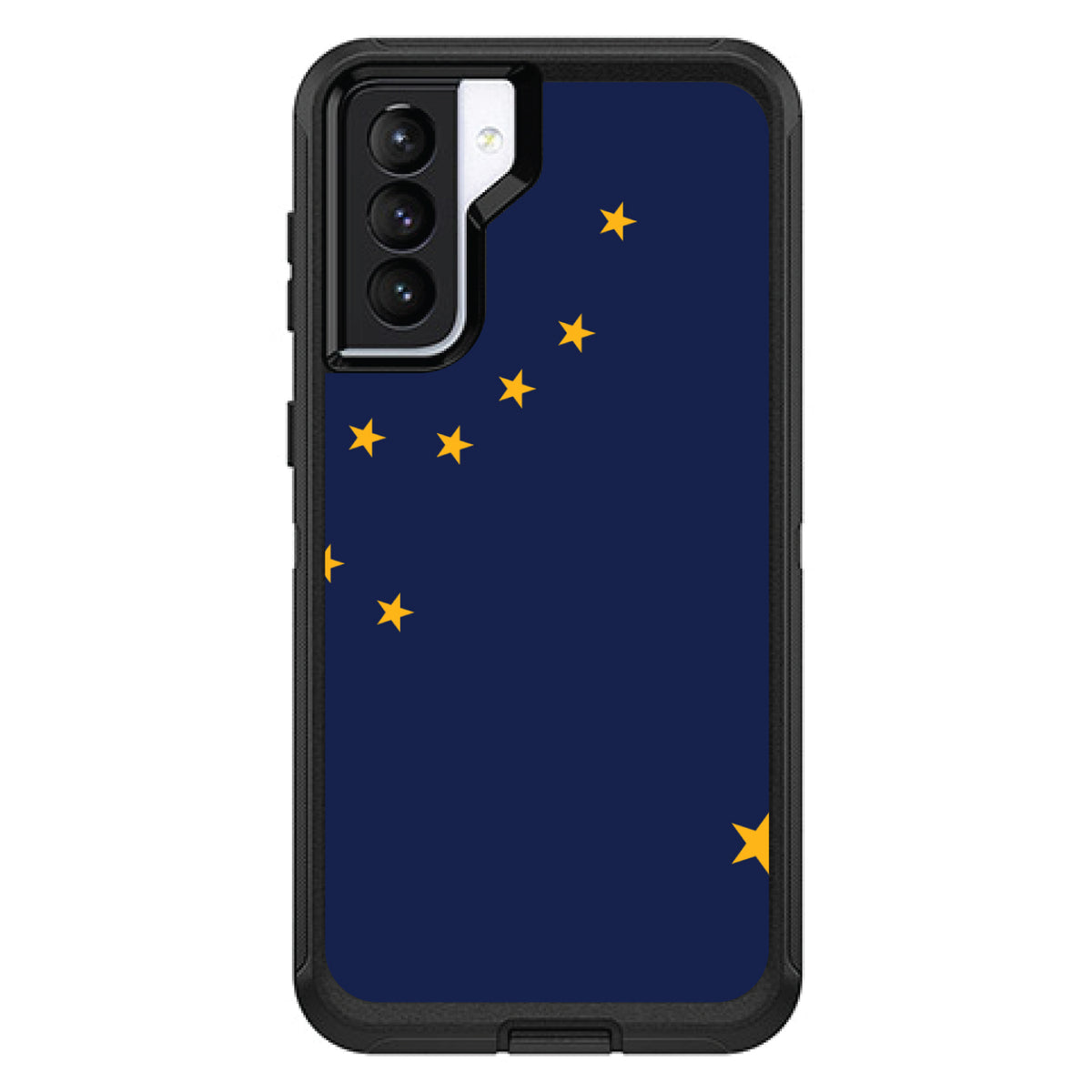 Alaska State Flag OtterBox Defender Case for iPhone & Galaxy, view 5