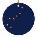 Alaska State Flag Ceramic Ornament