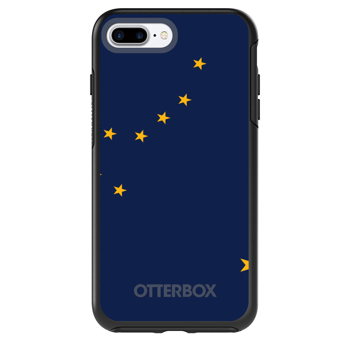 Alaska State Flag OtterBox Symmetry Case for iPhone & Galaxy, view 2