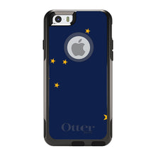 DistinctInk™ OtterBox Commuter Series Case for Apple iPhone or Samsung Galaxy - Alaska State Flag