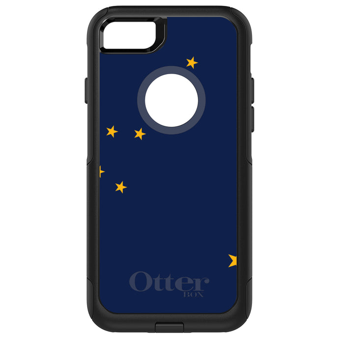 DistinctInk OtterBox Commuter Series Case for Apple iPhone or Samsung Galaxy - Alaska State Flag