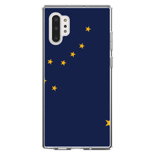 DistinctInk® Clear Shockproof Hybrid Case for Apple iPhone / Samsung Galaxy / Google Pixel - Alaska State Flag