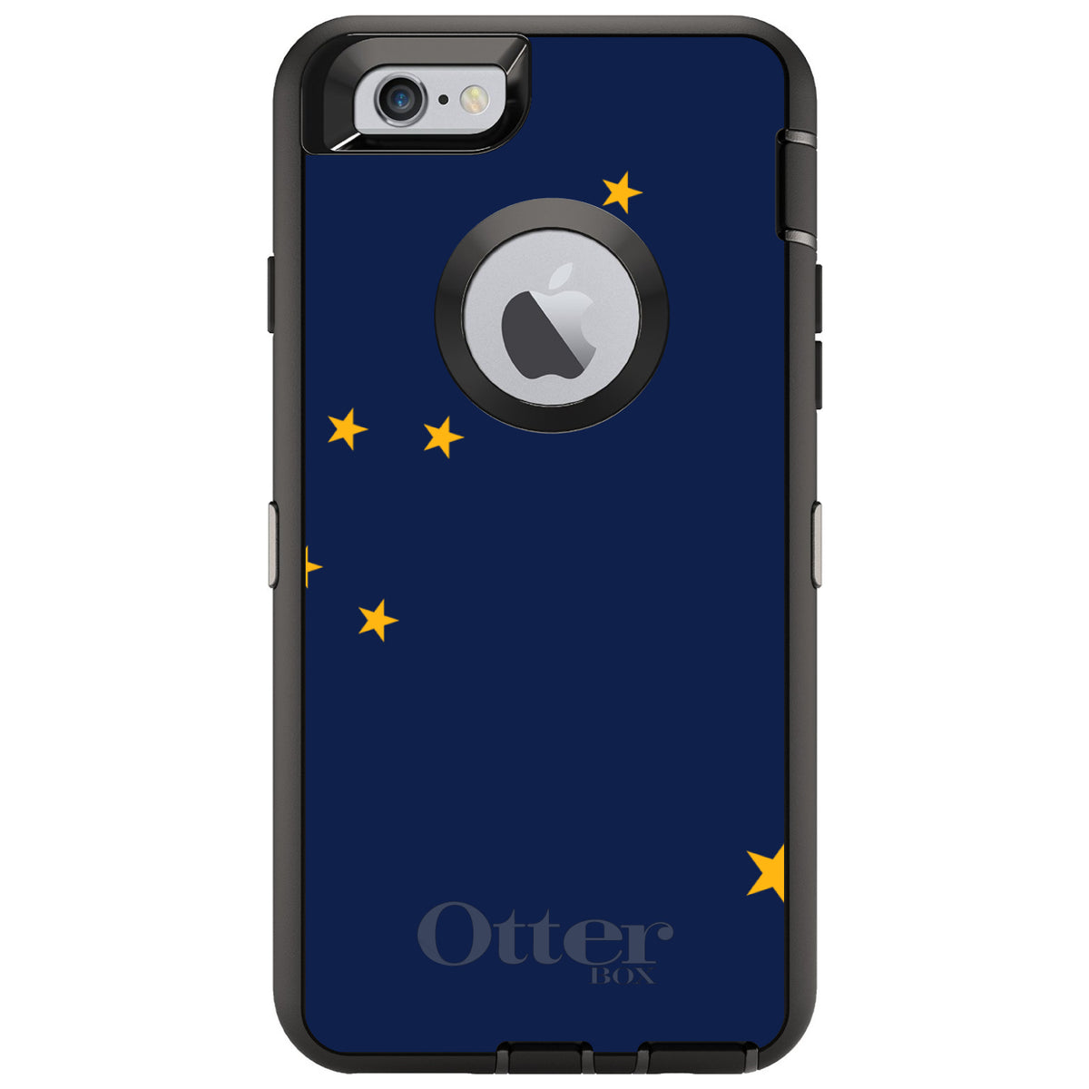 Alaska State Flag OtterBox Defender Case for iPhone & Galaxy, view 4