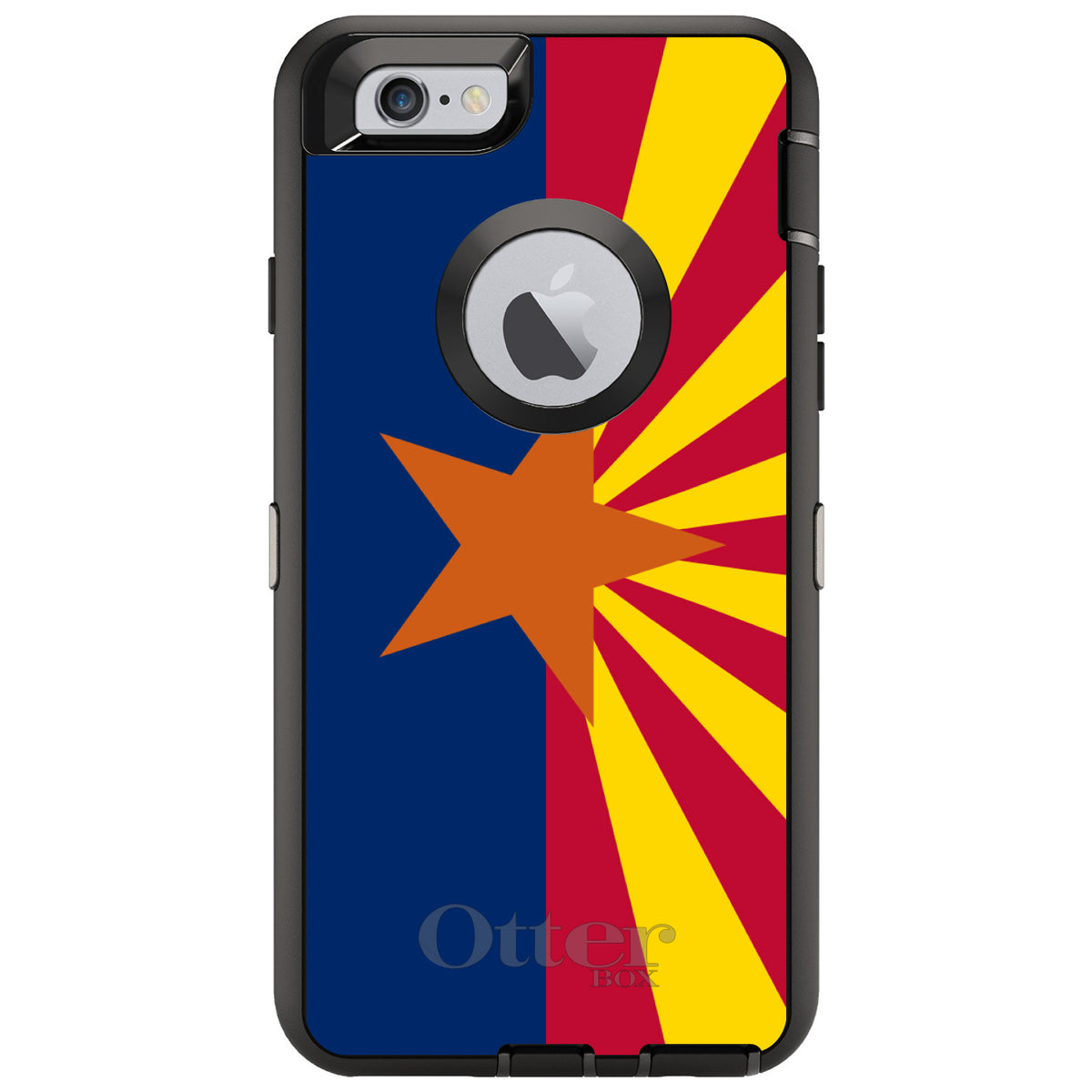 Arizona State Flag OtterBox Defender Case for iPhone & Galaxy, view 4