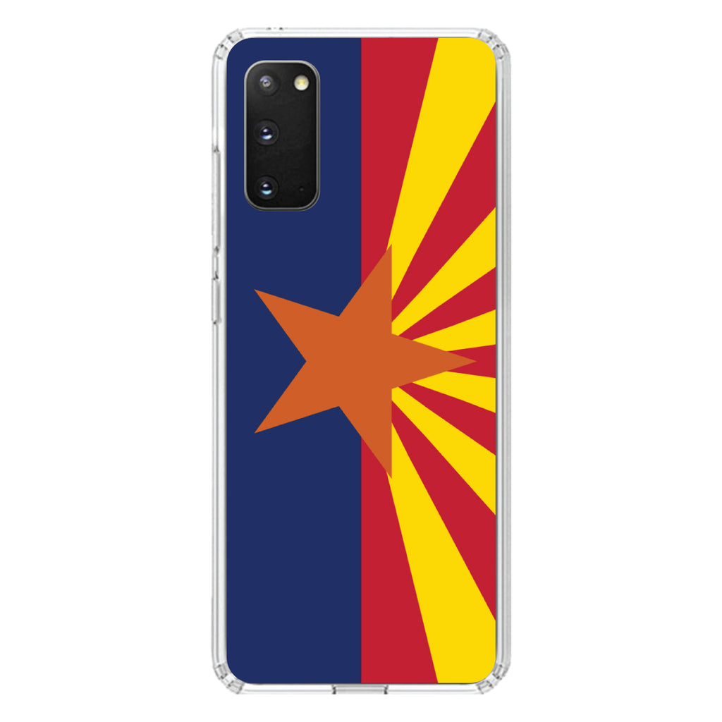 Arizona State Flag Clear Shockproof iPhone Case, view 13