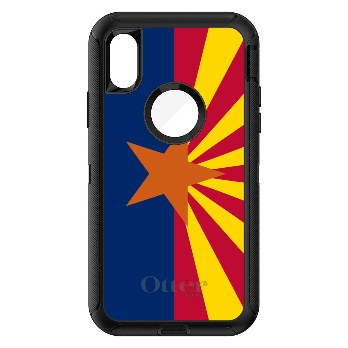 Arizona State Flag OtterBox Defender Case for iPhone & Galaxy, view 3