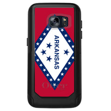 DistinctInk™ OtterBox Commuter Series Case for Apple iPhone or Samsung Galaxy - Arkansas State Flag