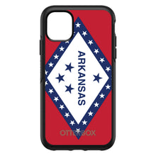 DistinctInk™ OtterBox Symmetry Series Case for Apple iPhone / Samsung Galaxy / Google Pixel - Arkansas State Flag