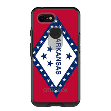 DistinctInk™ OtterBox Symmetry Series Case for Apple iPhone / Samsung Galaxy / Google Pixel - Arkansas State Flag