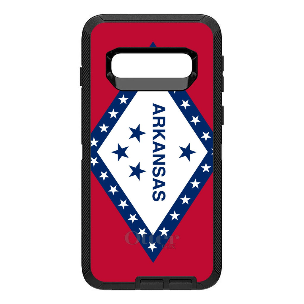 Arkansas State Flag OtterBox Defender Case for iPhone & Galaxy, view 9