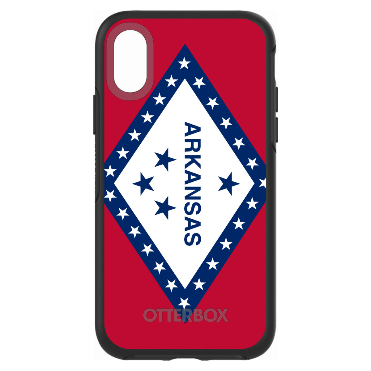Arkansas State Flag OtterBox Symmetry Case for iPhone & Galaxy, view 4