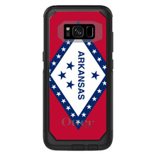 DistinctInk™ OtterBox Commuter Series Case for Apple iPhone or Samsung Galaxy - Arkansas State Flag