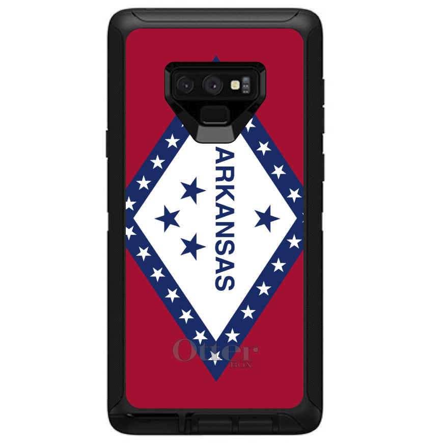 Arkansas State Flag OtterBox Defender Case for iPhone & Galaxy, view 16