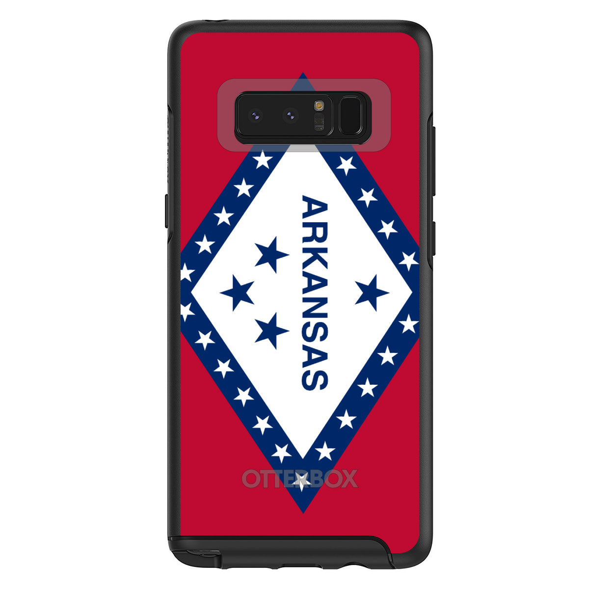Arkansas State Flag OtterBox Symmetry Case for iPhone & Galaxy, view 14