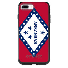 DistinctInk™ OtterBox Symmetry Series Case for Apple iPhone / Samsung Galaxy / Google Pixel - Arkansas State Flag