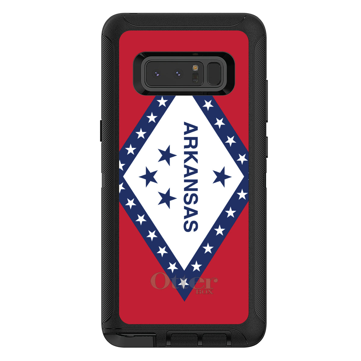 Arkansas State Flag OtterBox Defender Case for iPhone & Galaxy, view 17