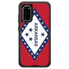 DistinctInk™ OtterBox Defender Series Case for Apple iPhone / Samsung Galaxy / Google Pixel - Arkansas State Flag