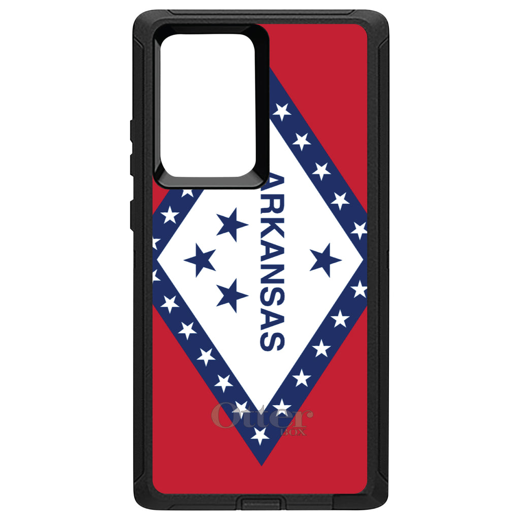 Arkansas State Flag OtterBox Defender Case for iPhone & Galaxy, view 13