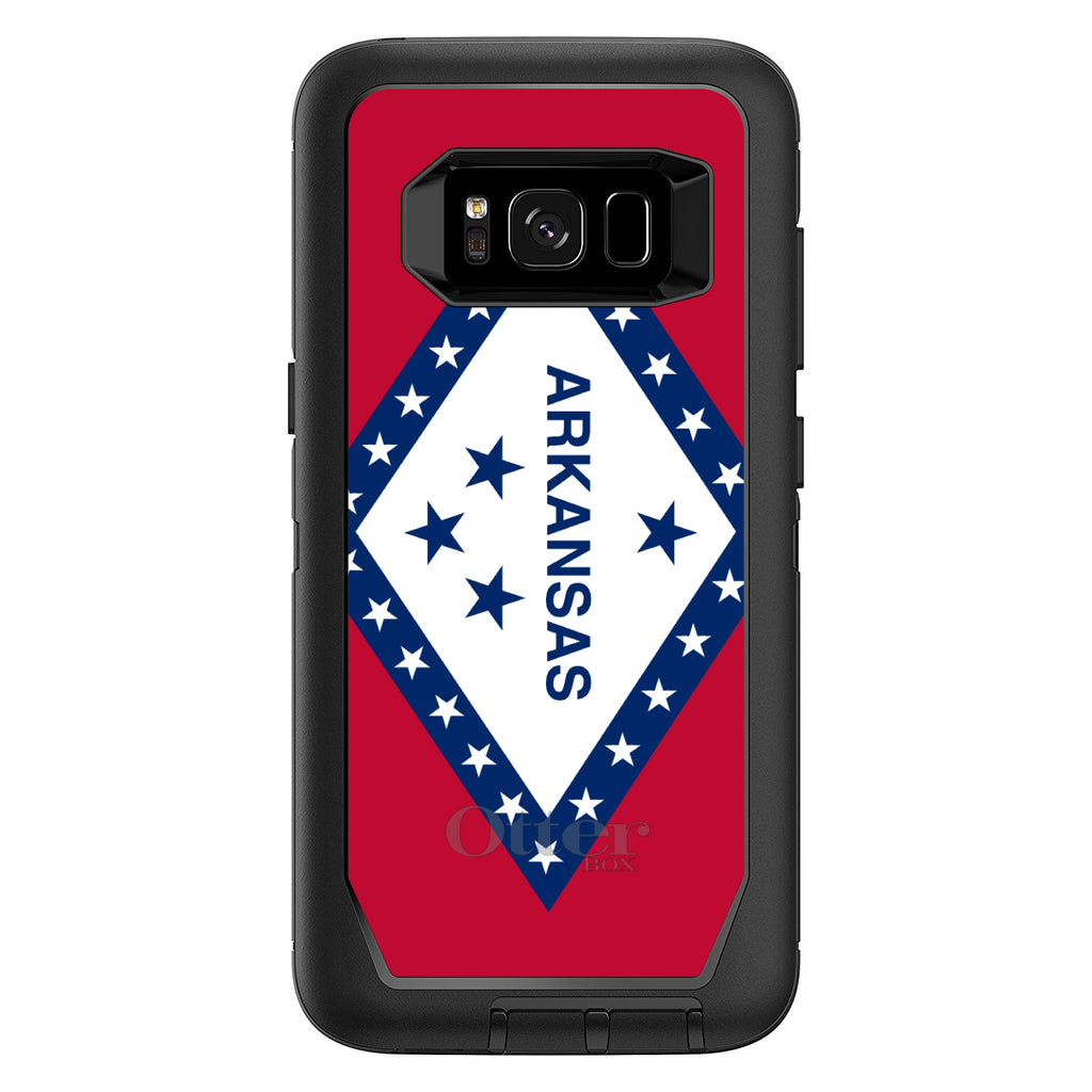 Arkansas State Flag OtterBox Defender Case for iPhone & Galaxy, view 12