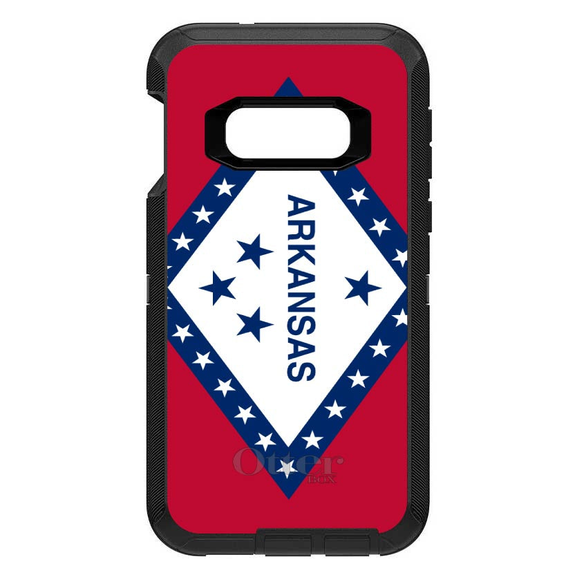 Arkansas State Flag OtterBox Defender Case for iPhone & Galaxy, view 10