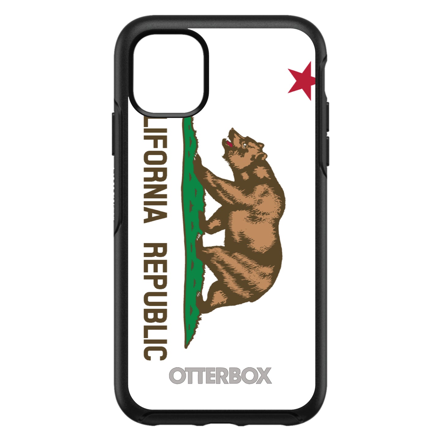 DistinctInk™ OtterBox Symmetry Series Case for Apple iPhone / Samsung Galaxy / Google Pixel - California State Flag