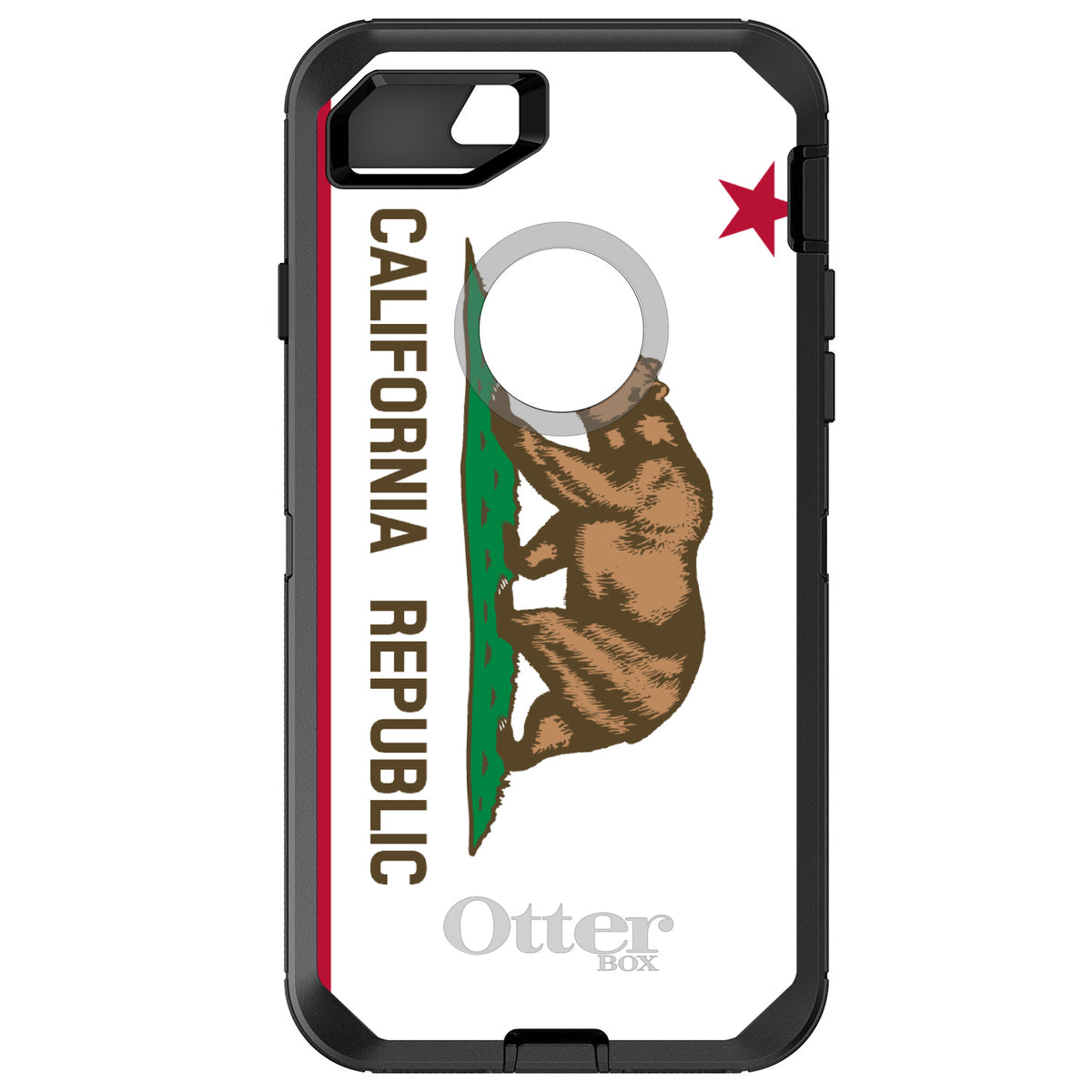 California State Flag OtterBox Defender Case for iPhone & Galaxy