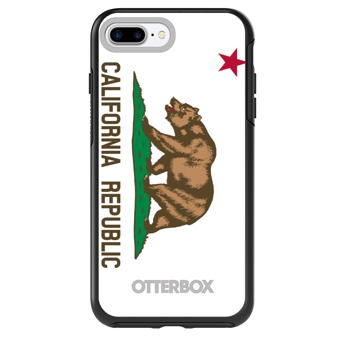California State Flag OtterBox Symmetry Case for iPhone & Galaxy, view 2