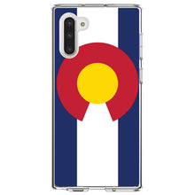 DistinctInk® Clear Shockproof Hybrid Case for Apple iPhone / Samsung Galaxy / Google Pixel - Colorado State Flag