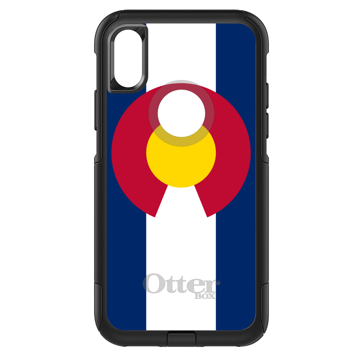 Colorado State Flag OtterBox Commuter Case for iPhone & Galaxy, view 3