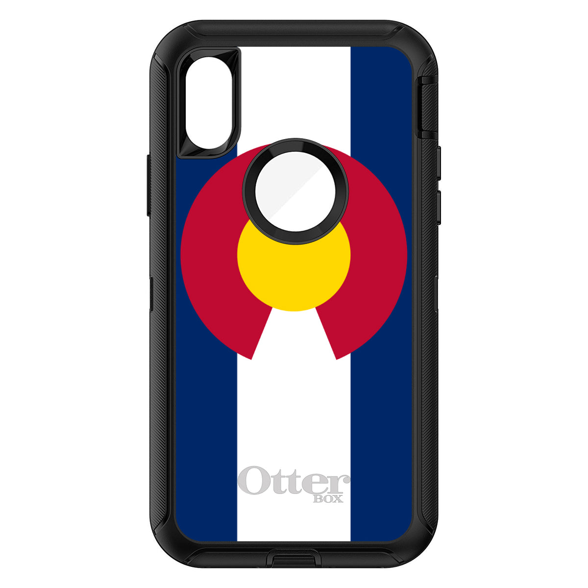 Colorado State Flag OtterBox Defender Case for iPhone & Galaxy, view 3