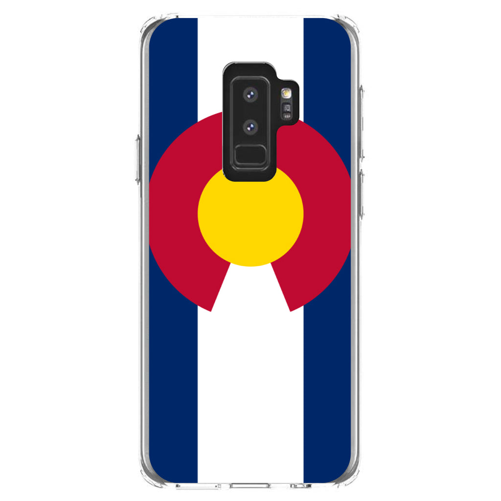 Colorado State Flag Clear Shockproof iPhone Case, view 20