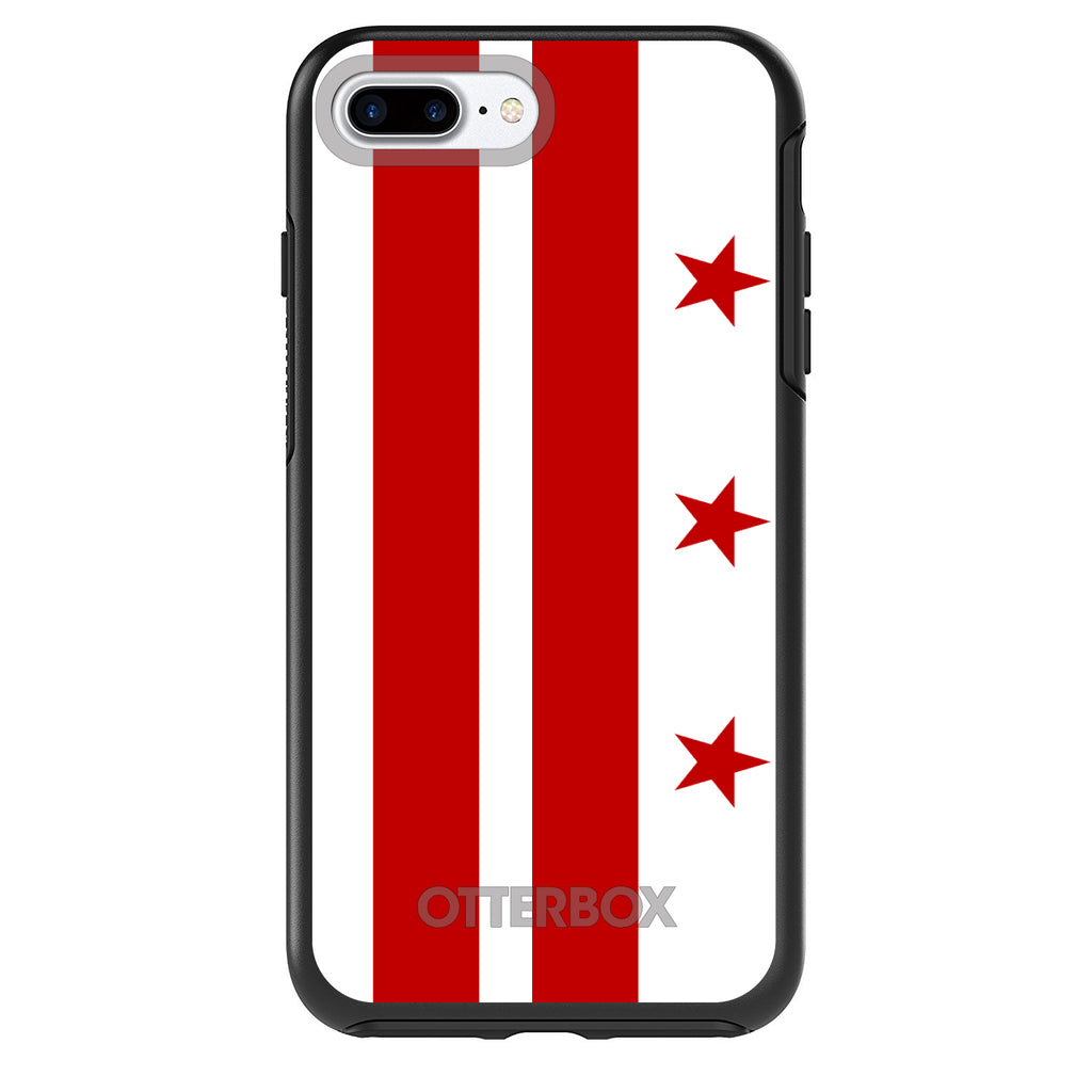 Washington DC Flag OtterBox Symmetry Case for iPhone & Galaxy, view 2