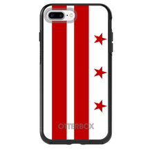 DistinctInk™ OtterBox Symmetry Series Case for Apple iPhone / Samsung Galaxy / Google Pixel - Washington DC Flag