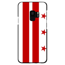 DistinctInk® Hard Plastic Snap-On Case for Apple iPhone or Samsung Galaxy - Washington DC Flag