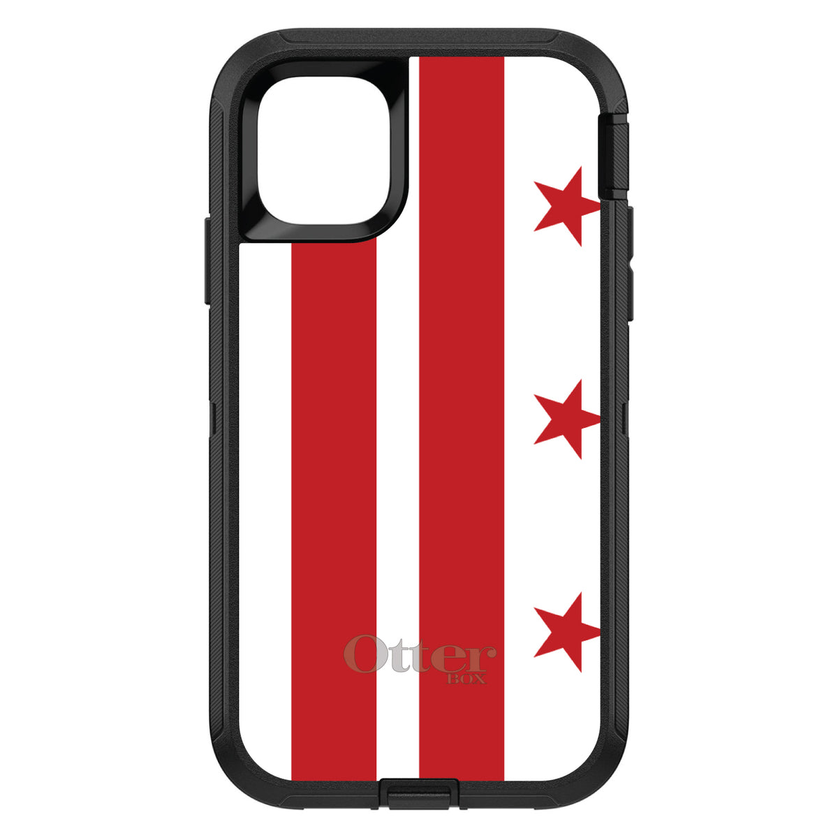 Washington DC Flag OtterBox Defender Case for iPhone & Galaxy, view 2
